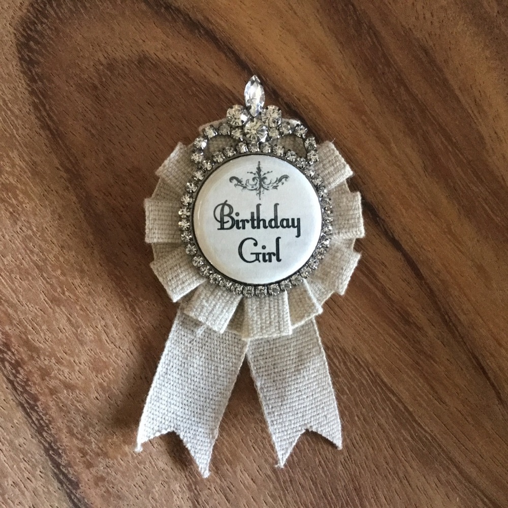Birthday Girl Award Badge